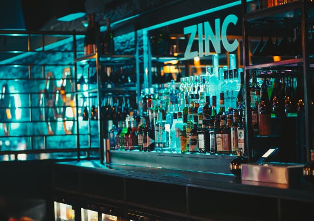 Zinc Weston Super Mare Bar Zinc Weston Super Mare Bar